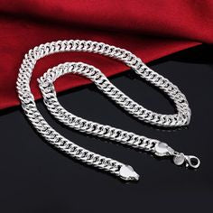 925 Sterling Silver Chain Bracelet for Women & Men – Fashion Jewelry, Charms, Wedding Gift