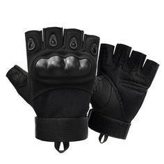 Men's Half Finger Tactical Gloves for Outdoor Sports & Activities